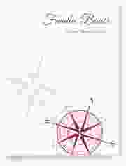 Stammbuch A5 Windrose Stammbuch A5 rot