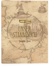 Stammbuch A5 "Zwei Ringe"
