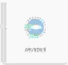 Gästebuch Kommunion Oratio Ringbindung blau