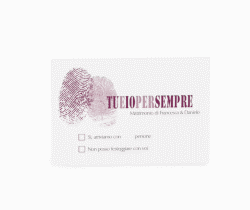 Klick: Details zu Biglietti risposta matrimonio collezione Messina anzeigen Biglietti risposta matrimonio collezione Messina A6 Postkarte lila