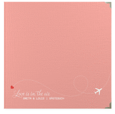 Klick: Details zu Gästebuch Selection Hochzeit "Weddingpass" anzeigen Gästebuch Selection Hochzeit Weddingpass Leinen-Hardcover rosa
