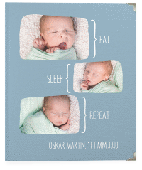 Klick: Details zu Baby Fotoalbum "Sleepy" anzeigen Baby Fotoalbum Sleepy