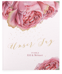 Klick: Details zu Hochzeitsalbum "Cherie" anzeigen Hochzeitsalbum Cherie 21 x 25 cm rosa