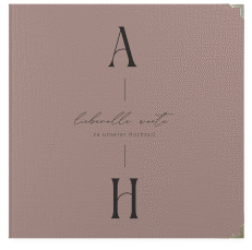 Klick: Details zu Gästebuch Selection Hochzeit "Lebensbund" anzeigen Gästebuch Selection Hochzeit Lebensbund Leinen-Hardcover rosa mit veredelbaren Initialen