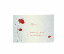 Klick: Details zu Biglietti risposta matrimonio collezione Madrid anzeigen Biglietti risposta matrimonio collezione Madrid A6 Postkarte argento
