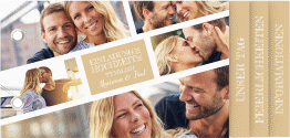 Klick: Details zu Hochzeitseinladung "Rise" anzeigen Hochzeitseinladung Rise Booklet beige