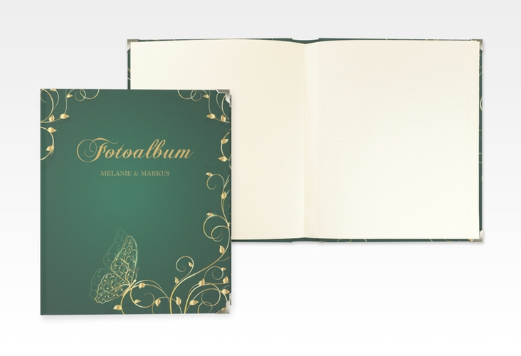Hochzeitsalbum Eternity 21 x 25 cm gruen