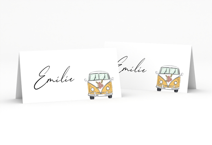 Tischkarte Hochzeit Hochzeitsbulli Tischkarten