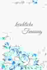 Kirchenheft Hochzeit Lilly A5 Klappkarte hoch blau