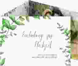 Hochzeitseinladung "Botanic"