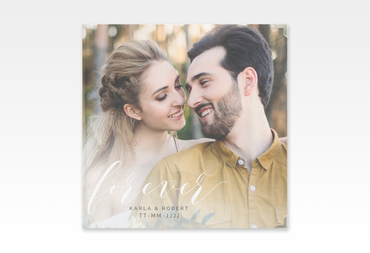 Gästebuch Selection Hochzeit Promise Leinen-Hardcover weiss