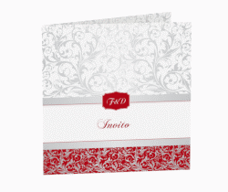 Klick: Details zu Inviti matrimonio collezione Latina anzeigen Inviti matrimonio collezione Latina Quadratische Klappkarte marrone