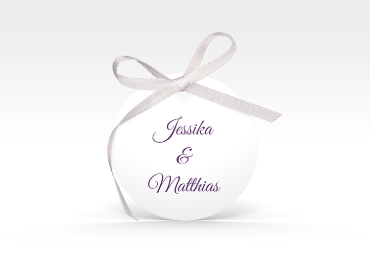 Geschenkanhänger Hochzeit Envie Geschenkanhänger, rund