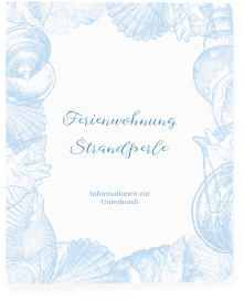 Klick: Details zu Gästemappe Ferienwohnung A4 "Strandperle" anzeigen Gästemappe Ferienwohnung A4 "Strandperle"