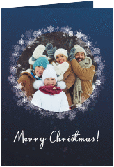 Klick: Details zu Weihnachtskarte "Eiskristall" anzeigen Weihnachtskarte "Eiskristall"