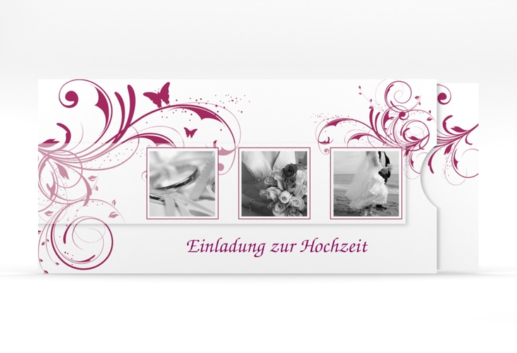 Hochzeitseinladung Palma Einsteckkarte