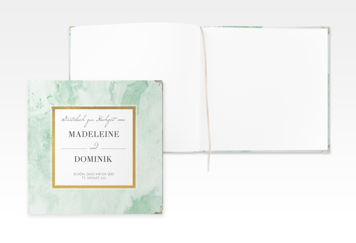 Gästebuch Selection Hochzeit Marble Leinen-Hardcover