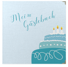 Gästebuch Selection Geburtstag "Cake"