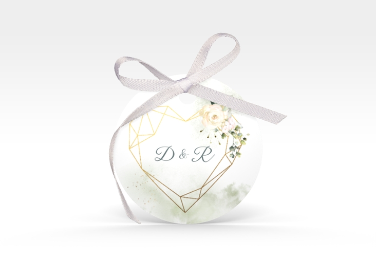 Geschenkanhänger Hochzeit Adore Geschenkanhänger, rund