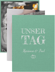 Klick: Details zu Foto-Leporello Hochzeit "Rise" anzeigen Foto-Leporello Hochzeit Rise Leporello mint