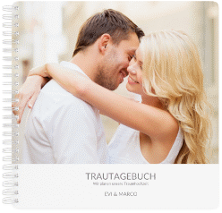 Klick: Details zu Trautagebuch Hochzeit "Vista" anzeigen Trautagebuch Hochzeit "Vista" Trautagebuch Hochzeit weiss