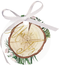Klick: Details zu Geschenkanhänger Hochzeit "Woodland" anzeigen Geschenkanhänger Hochzeit "Woodland"