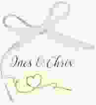 Geschenkanhänger Hochzeit "Dolce"
