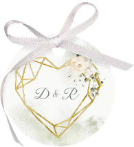 Klick: Details zu Geschenkanhänger Hochzeit "Adore" anzeigen Geschenkanhänger Hochzeit "Adore"