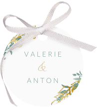 Klick: Details zu Geschenkanhänger Hochzeit "Verde" anzeigen Geschenkanhänger Hochzeit "Verde"