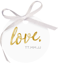 Klick: Details zu Geschenkanhänger Hochzeit "Glam" anzeigen Geschenkanhänger Hochzeit "Glam"