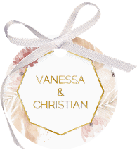 Klick: Details zu Geschenkanhänger Hochzeit "Bohostyle" anzeigen Geschenkanhänger Hochzeit Bohostyle