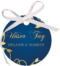 Klick: Details zu Geschenkanhänger Hochzeit "Eternity" anzeigen Geschenkanhänger Hochzeit "Eternity"