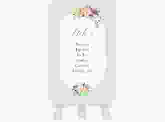 Tischaufsteller Hochzeit Prachtvoll Tischaufsteller mint