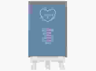 Tischaufsteller Hochzeit Lebenstraum Tischaufsteller blau
