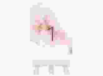 Tischnummer Hochzeit Pastell Tischaufsteller rosa