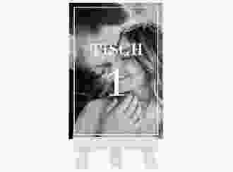 Tischnummer Hochzeit Moment Tischaufsteller beige