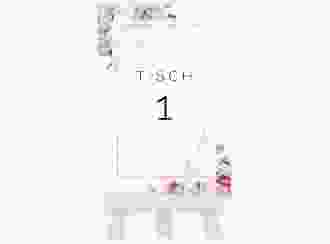 Tischnummer Hochzeit Embrace Tischaufsteller weiss