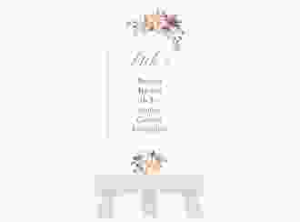 Tischaufsteller Hochzeit Prachtvoll Tischaufsteller weiss