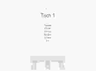 Tischaufsteller Hochzeit Twohearts Tischaufsteller beige