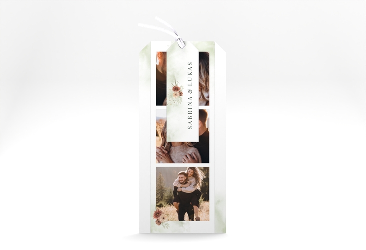 Hochzeitseinladung Odeur Kartentrio gruen