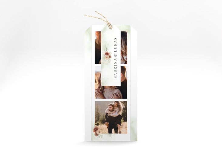 Hochzeitseinladung Odeur Kartentrio gruen