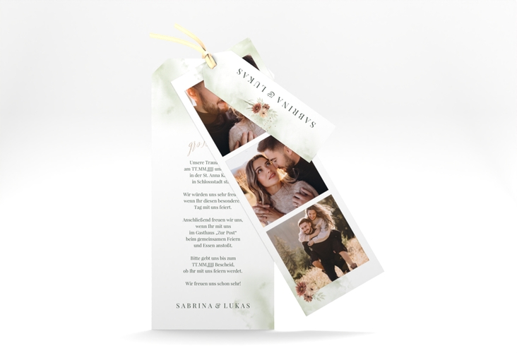 Hochzeitseinladung Odeur Kartentrio