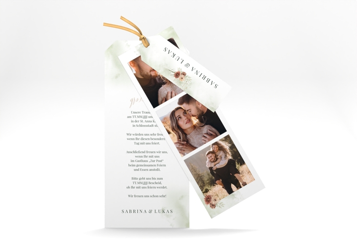 Hochzeitseinladung Odeur Kartentrio