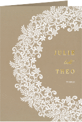 Kirchenheft Hochzeit Mariage