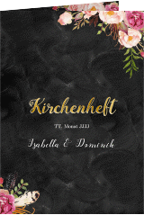 Klick: Details zu Kirchenheft Hochzeit "Flowers" anzeigen Kirchenheft Hochzeit Flowers