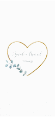Klick: Details zu Menükarte Hochzeit "Greenheart" anzeigen Menükarte Hochzeit Greenheart