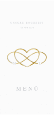 Klick: Details zu Menükarte Hochzeit "Infinity" anzeigen Menükarte Hochzeit "Infinity"