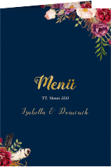 Klick: Details zu Menükarte Hochzeit "Flowers" anzeigen Menükarte Hochzeit "Flowers"