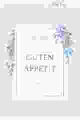 Menükarte Hochzeit "Blauregen"