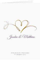 Kirchenheft Hochzeit Envie